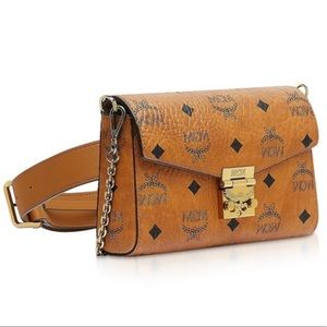 MCM Small Patricia Visetos Belt Bag